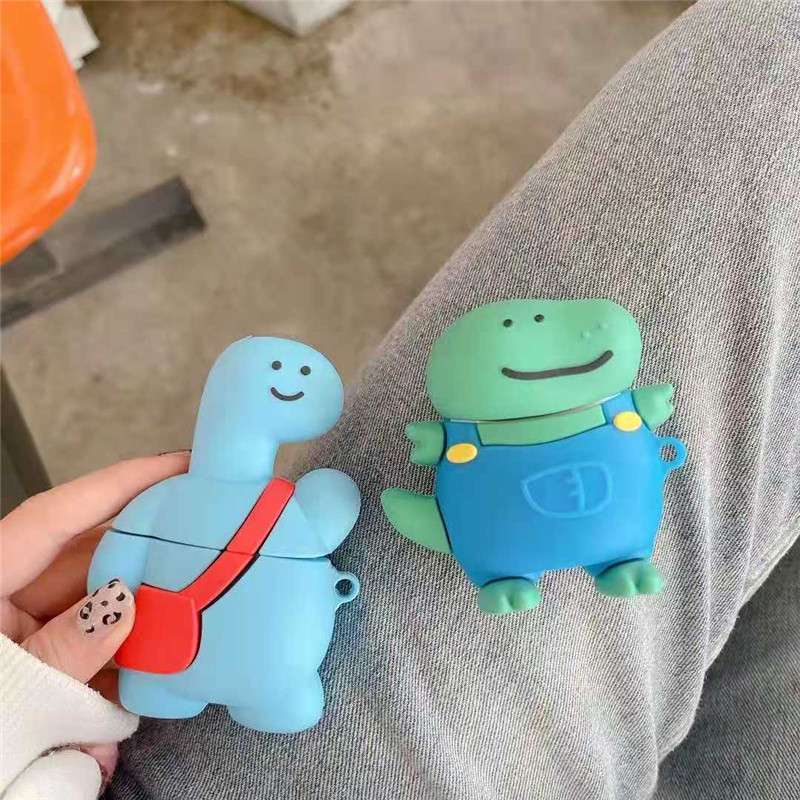 かわいい恐竜キャラクターAirPodsproケース