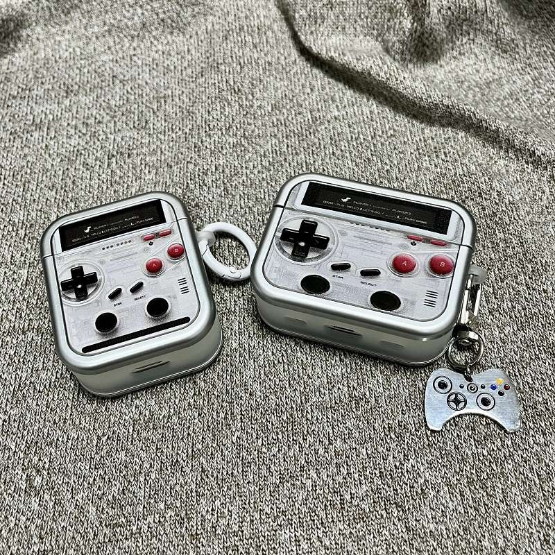  レトロゲーム機風エアポッズケース　AirPods