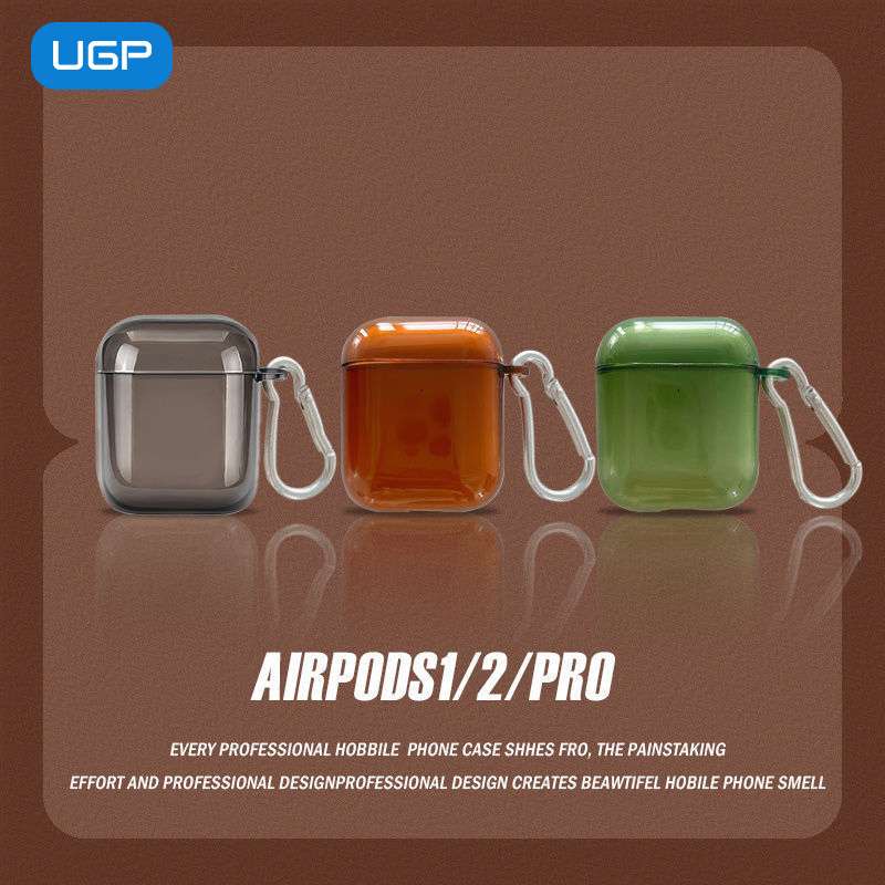 AirPodsproケース  カラフルクリアケース　AirPods