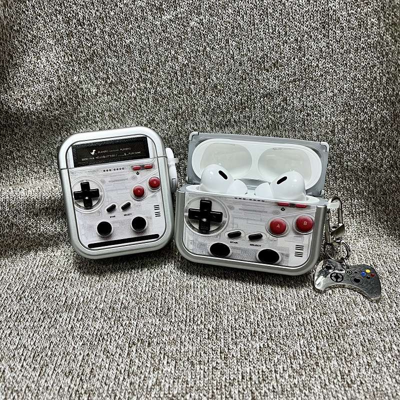 レトロゲーム機風AirPodsproケース　AirPods