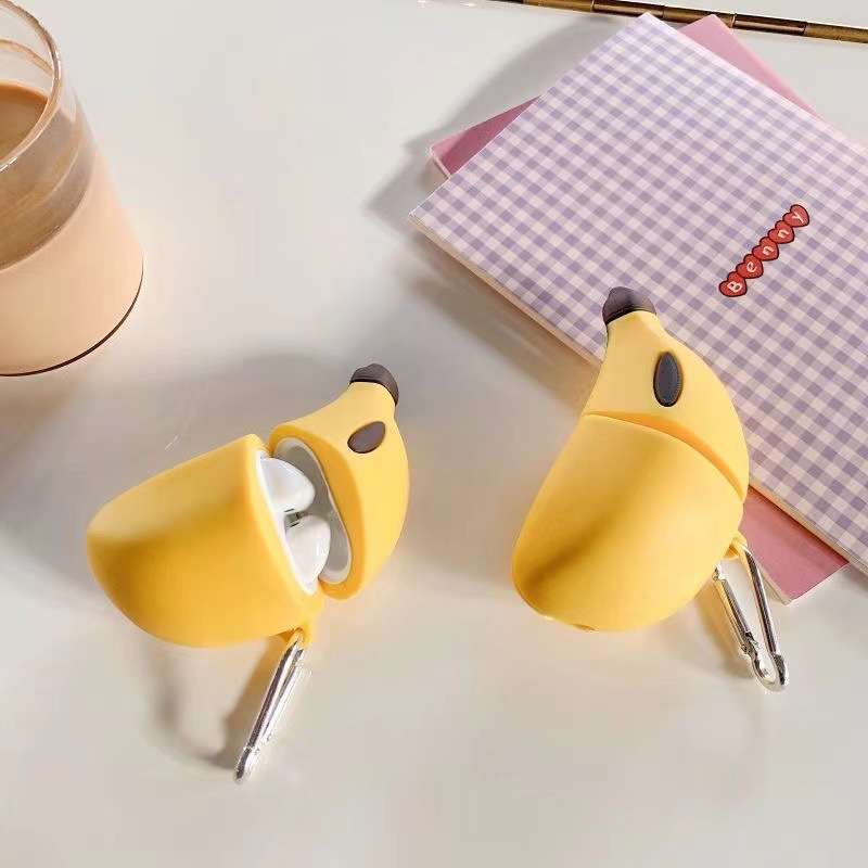 エアポッズケース  バナナポッド AirPods ケース