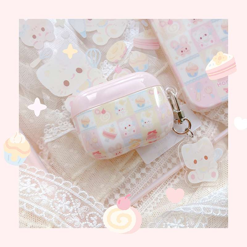 モチモチ☆ドリームキャンディ AirPodsproケース AirPods