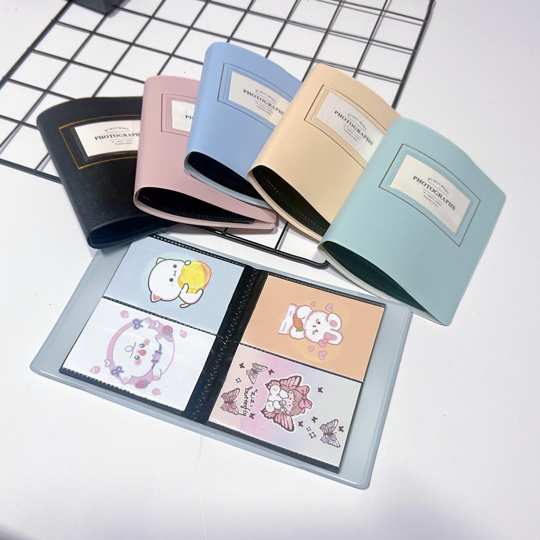 アルバム 上質な合皮製写真保存帳セット