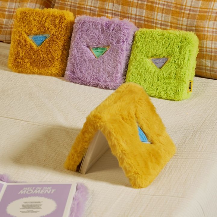 アルバム もこもこふわふわ三角タグ付きフォトアルバム