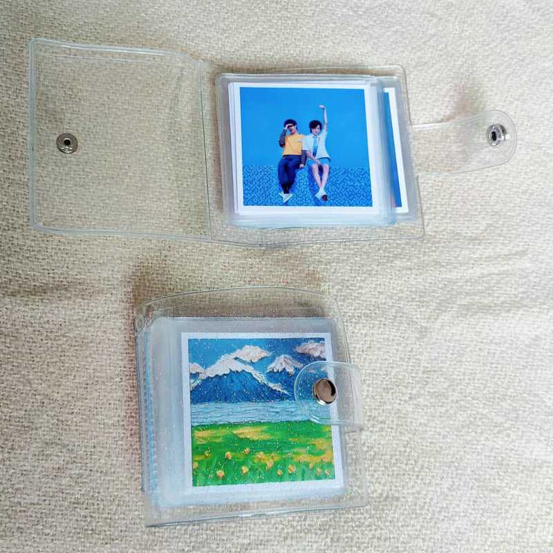 アルバム 透明ミニフォトケース