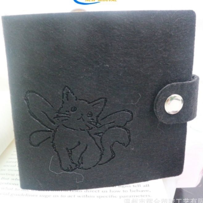 アルバム 可愛い猫模様刻印ミニフォトアルバム