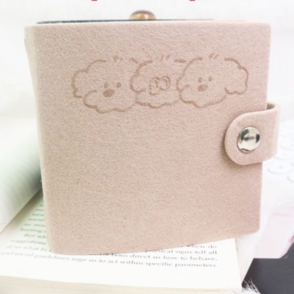 アルバム 可愛い猫模様刻印ミニフォトアルバム