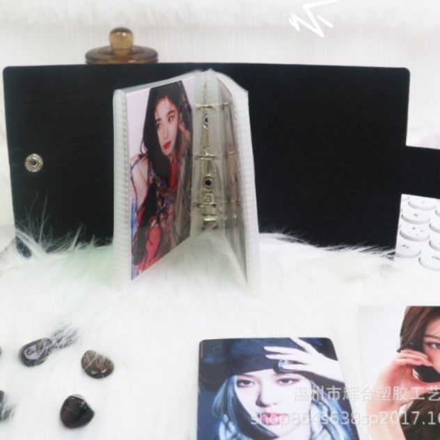 アルバム 可愛い猫模様刻印ミニフォトアルバム