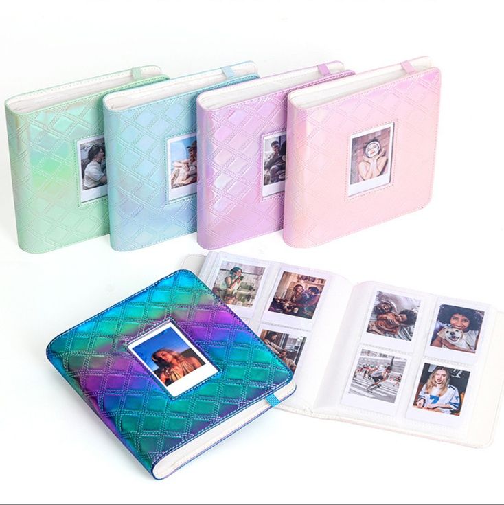 アルバム キルティング模様チェキ収納アルバム