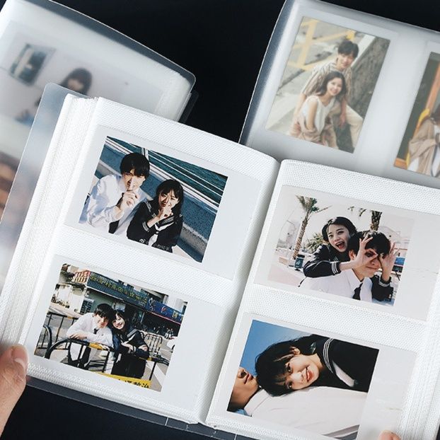 アルバム 透明ポケット式インスタント写真整理帳