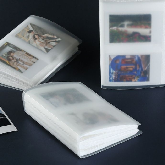 アルバム 透明ポケット式インスタント写真整理帳