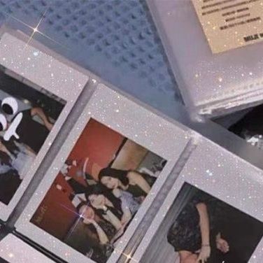 アルバム 透明ポケット付きチェキ収納アルバム