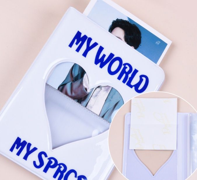 アルバム ハート窓付き推し活チェキ収納アルバム