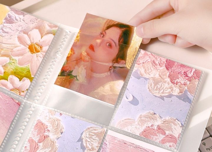 アルバム 透明ポケット式多機能収納フォトアルバム