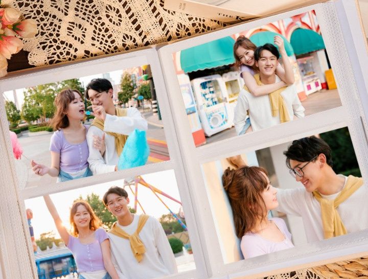 アルバム 愛の力スマイル抱擁イラストフォトアルバム