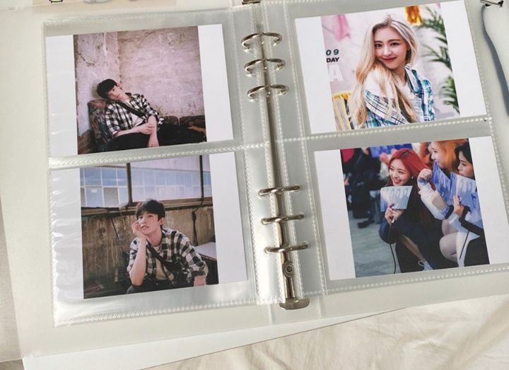 アルバム チェキ収納アルバム透明ポケット付き