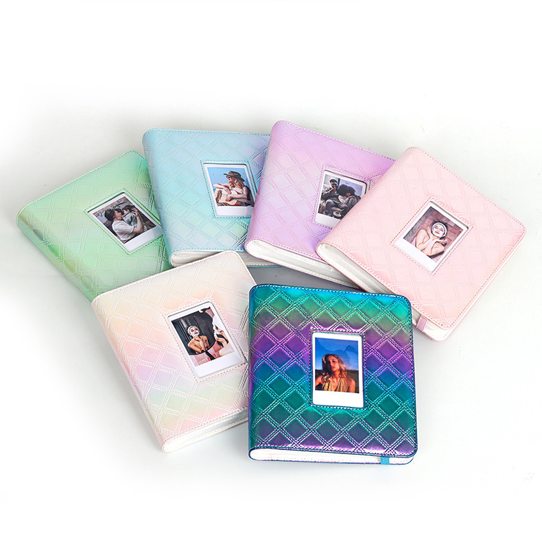 アルバム キルティング模様チェキ収納アルバム