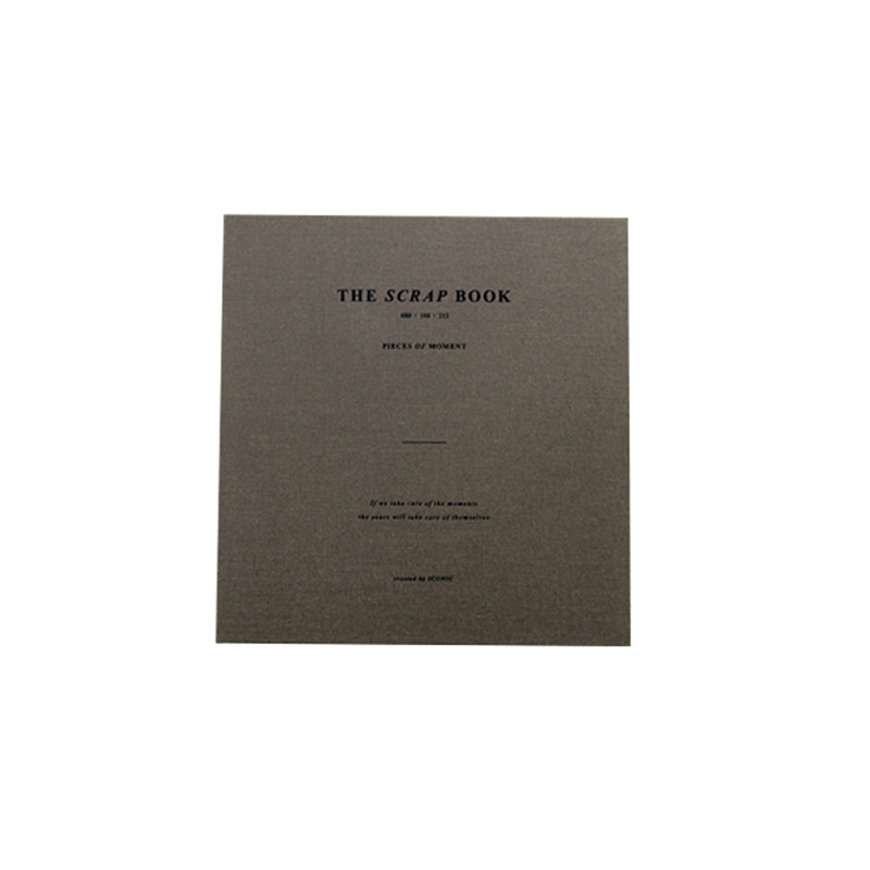 アルバム 思い出の瞬間を綴るリネン風スクラップフォトアルバム
