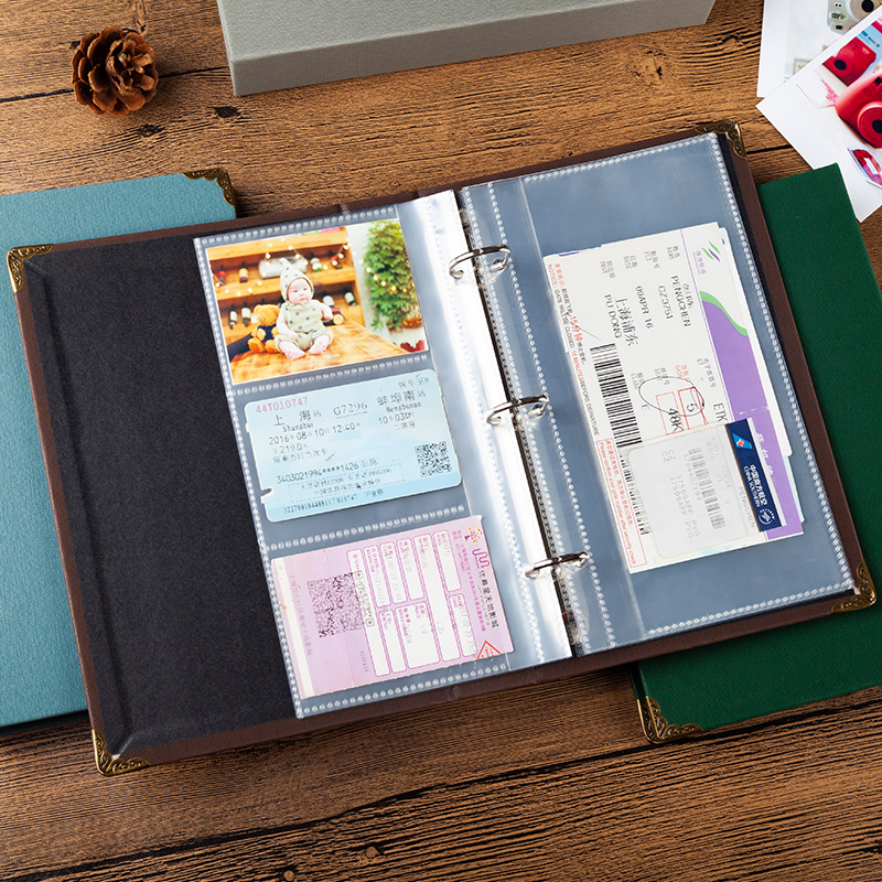 アルバム 思い出を綴る本格製本写真収納帳