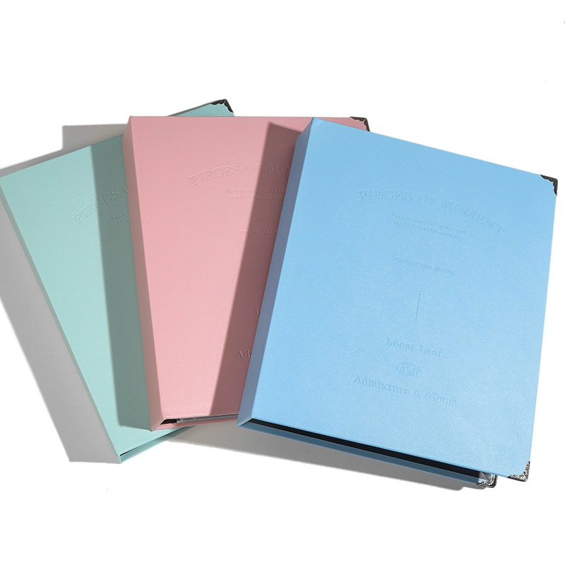 アルバム 思い出を彩るパステル調写真収納アルバム