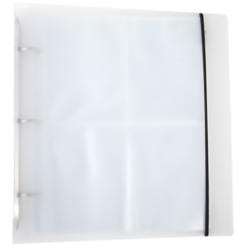 アルバム 透明ポケット式リング綴じフォトアルバム