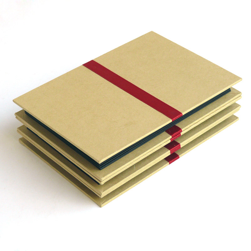 アルバム 手作り風しおり付きじゃばら式写真整理帳