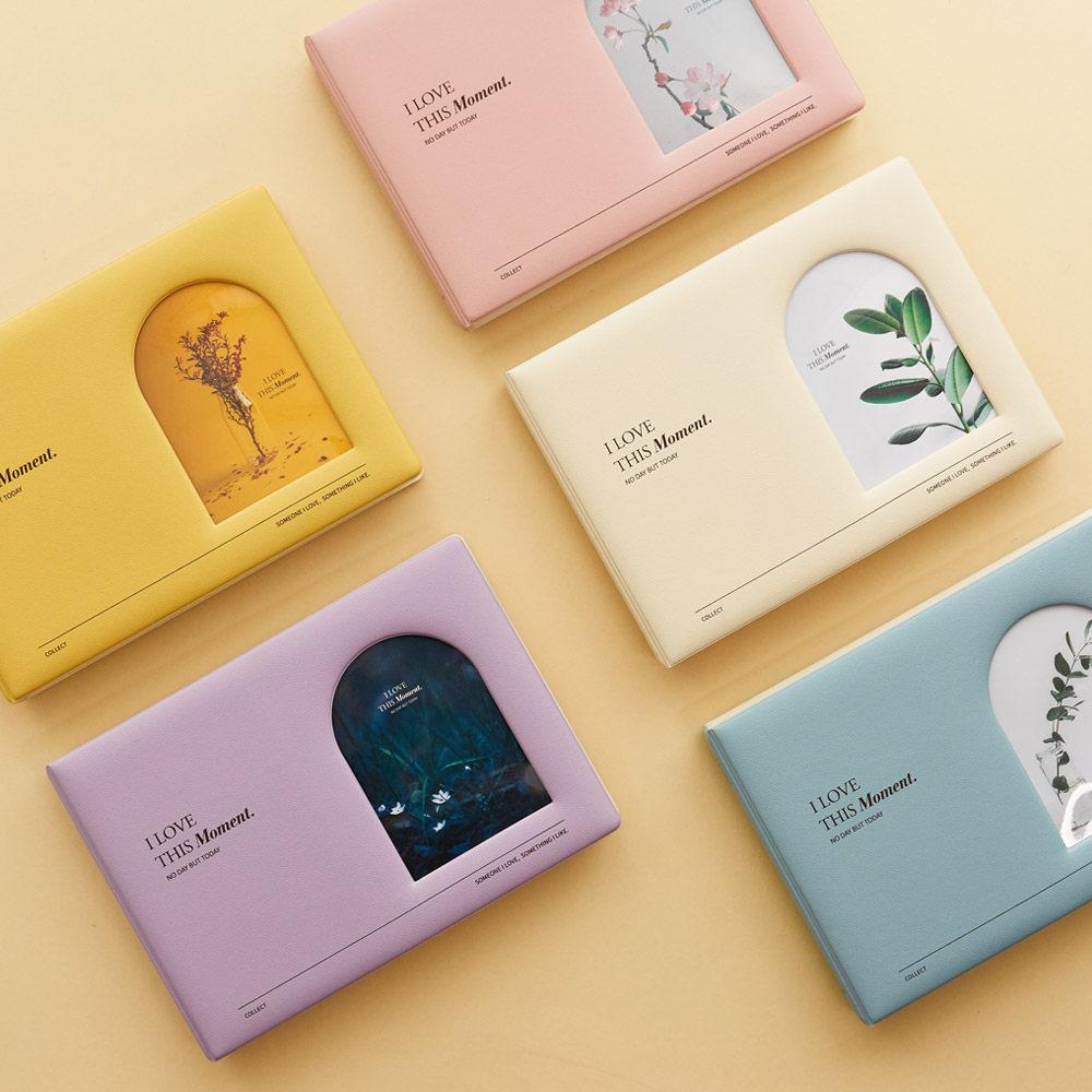 アルバム 窓型デザイン付きフォトアルバム