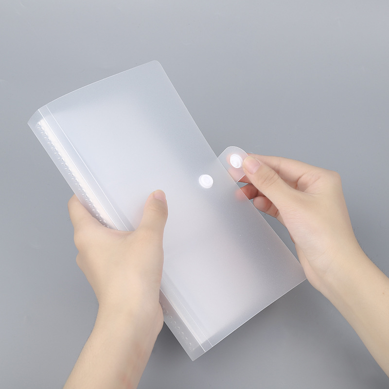 アルバム 透明ポケット式インスタント写真収納アルバム