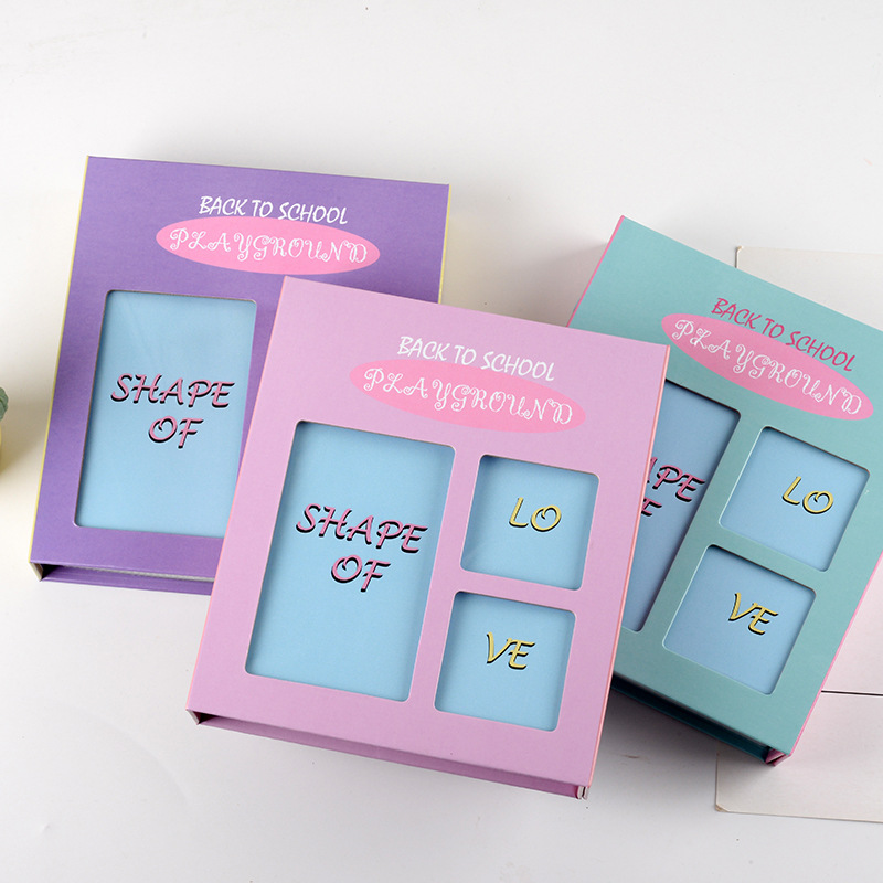 アルバム 学園風写真立て付きチェキアルバムセット