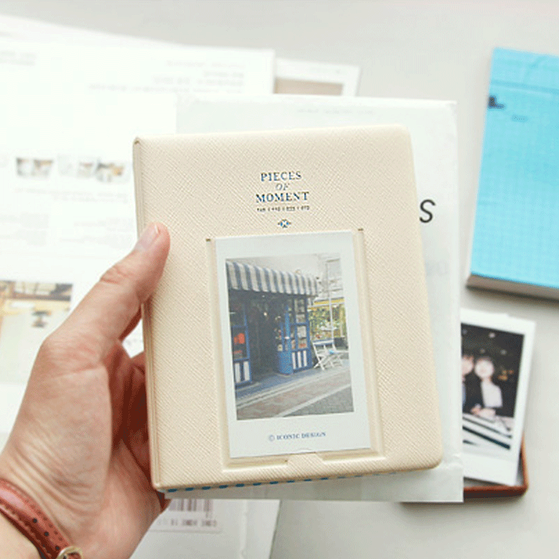 アルバム 思い出を彩るポケット式チェキ収納アルバム