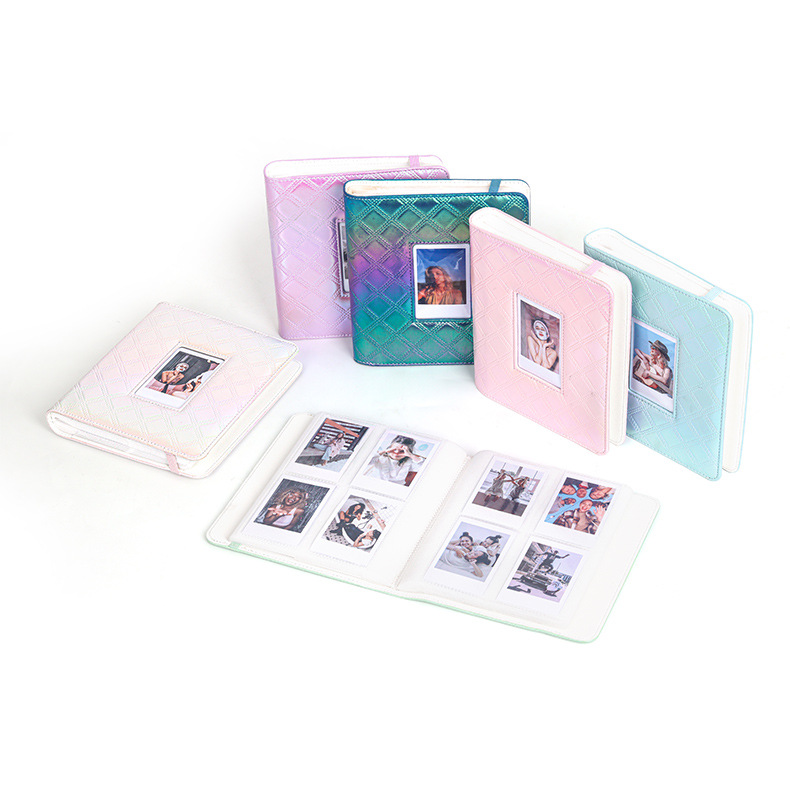 アルバム キルティング模様チェキ収納アルバム