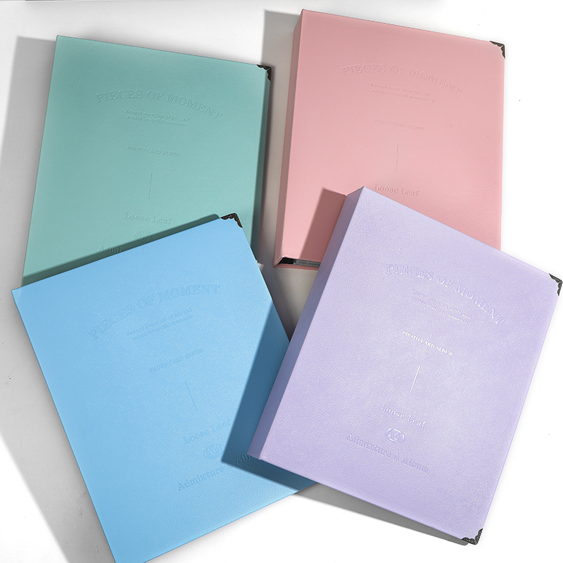 アルバム 思い出を彩るパステル調写真収納アルバム