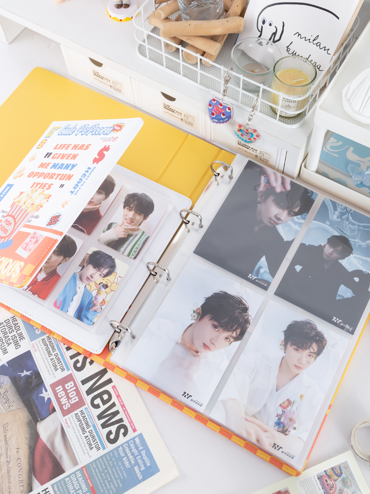 アルバム ポップコーン柄アイドル写真集リング