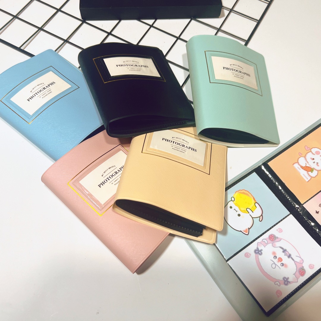 アルバム 上質な合皮製写真保存帳セット