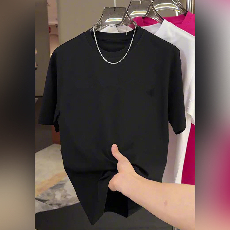 シンプル半袖クルーネックカーディガン