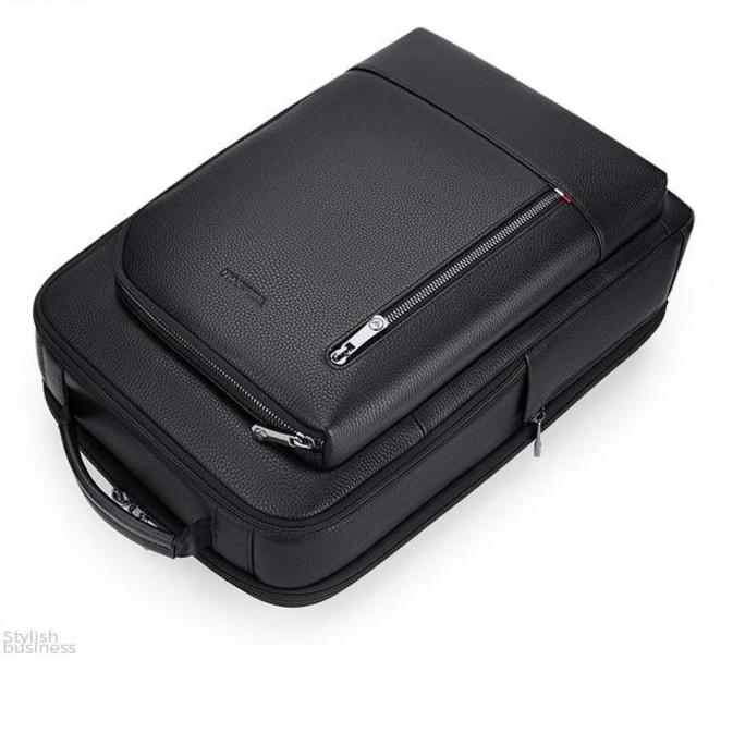 バック パック メンズ 上品な型押し革 多機能バックパック