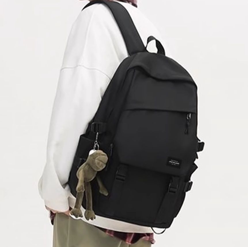 バック パック メンズ シンプル機能的キャンパスリュック