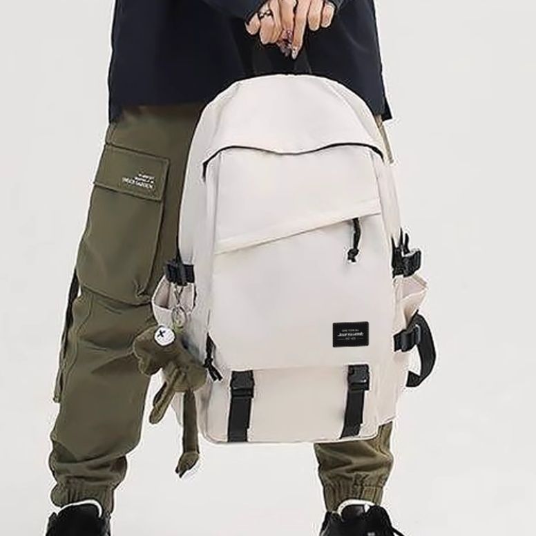 バック パック メンズ シンプル機能的キャンパスリュック