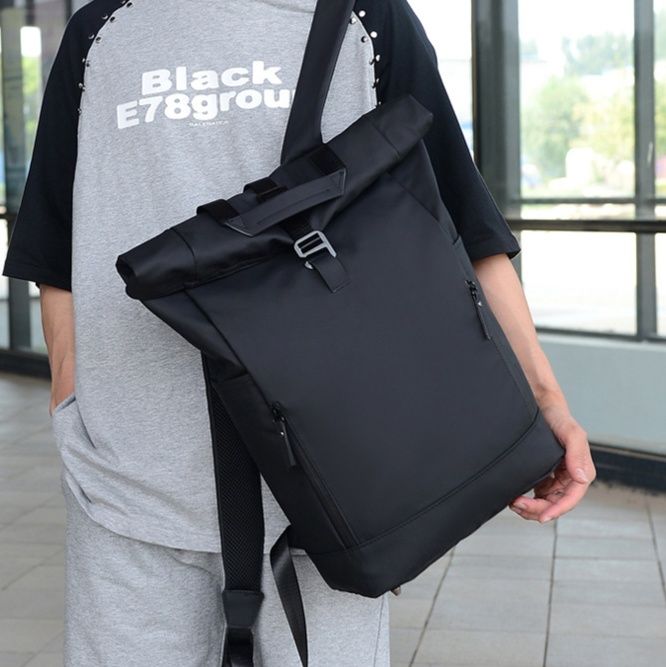 バック パック メンズ ロールトップ 防水スクエアリュック
