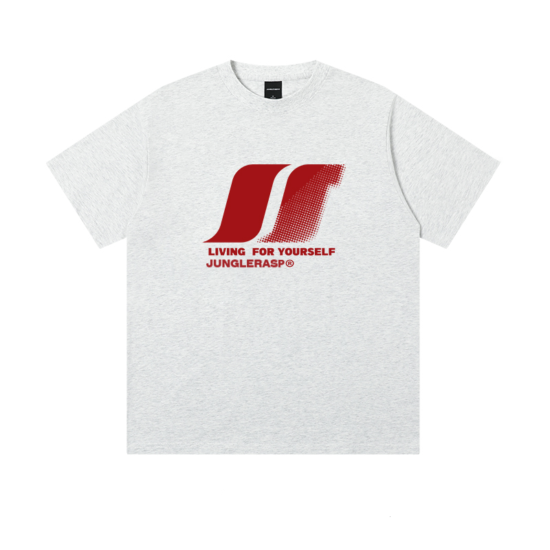 アメカジ ジャングルラスプ ロゴプリントTシャツ