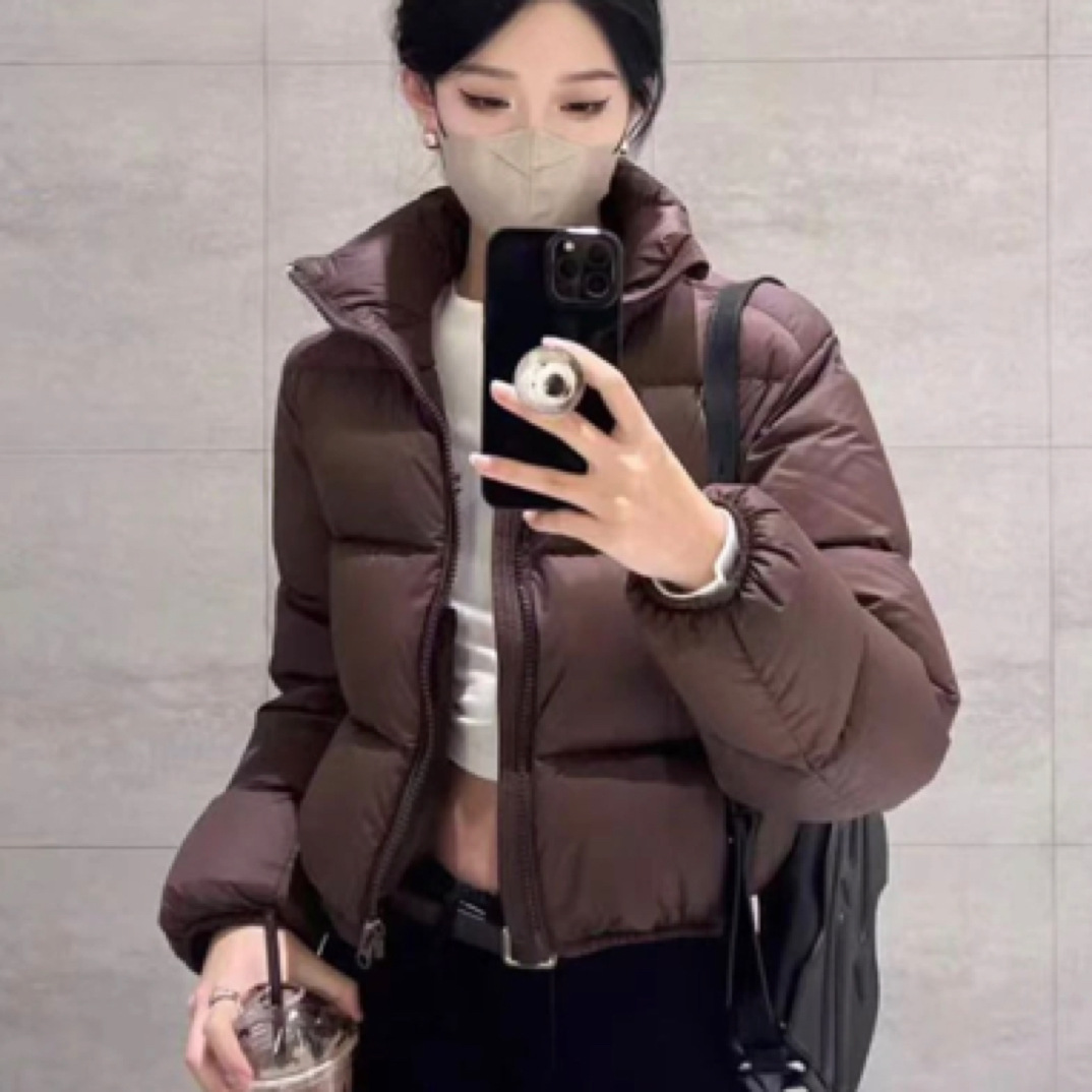 アメカジ ボリューム襟ショート丈中綿ジャケット アウター|アメカジ