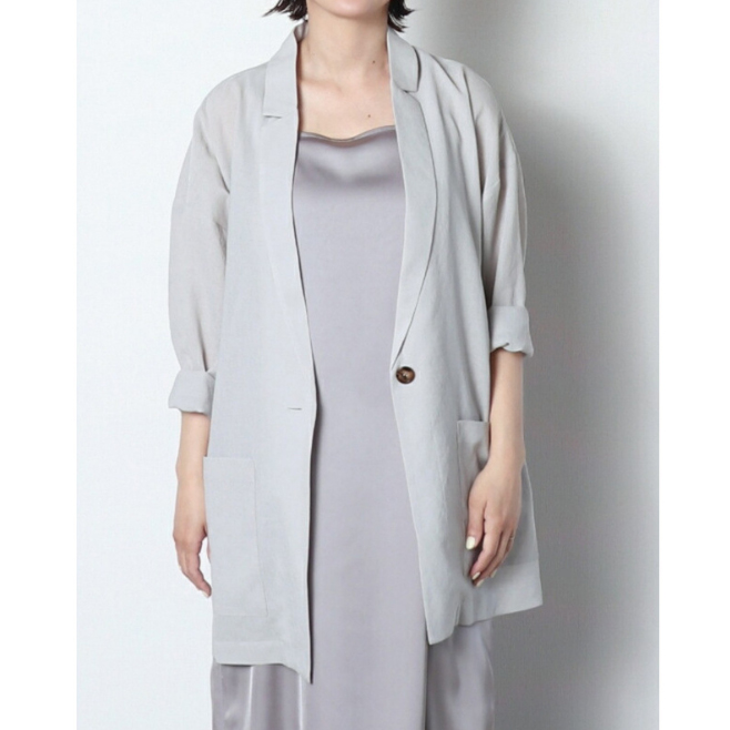 アメカジ 春夏新作レディース長袖シアージャケット