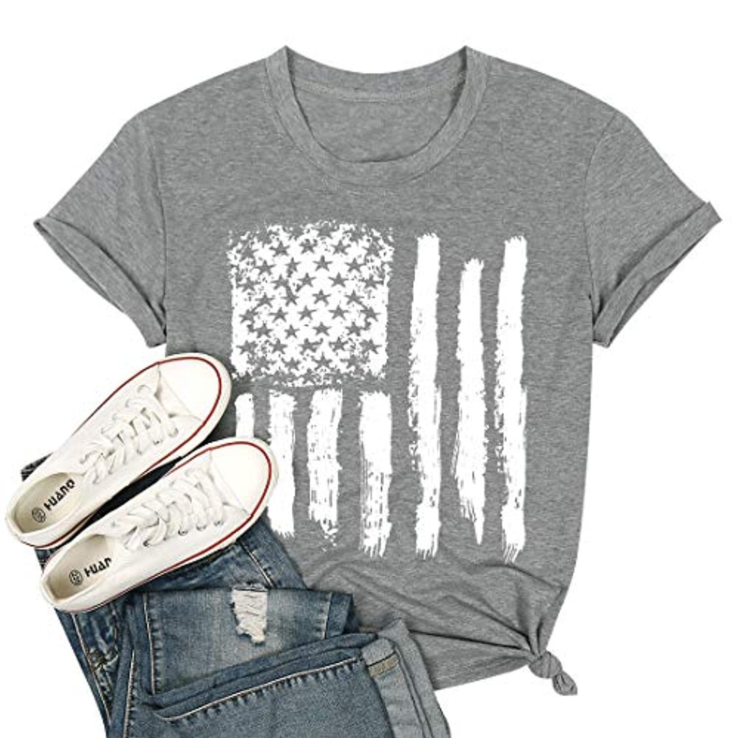 アメカジ 星条旗ヴィンテージプリント半袖Tシャツ