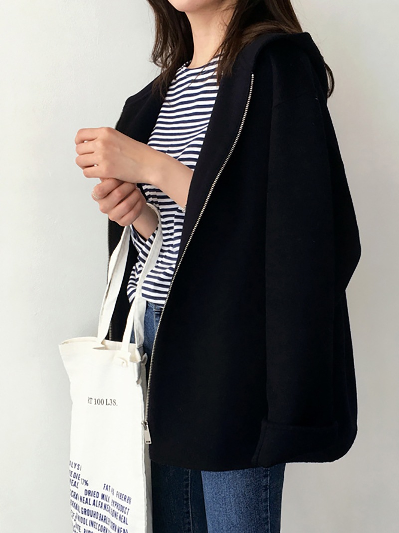 アメカジ レディース フード付きジャケット 秋冬防寒コート