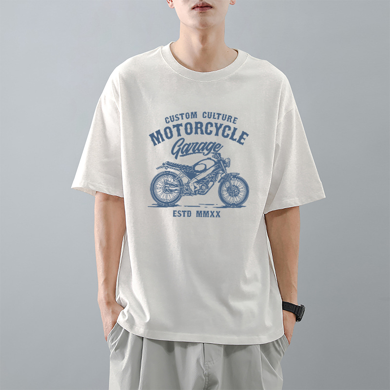 アメカジ レトロバイク工房 半袖