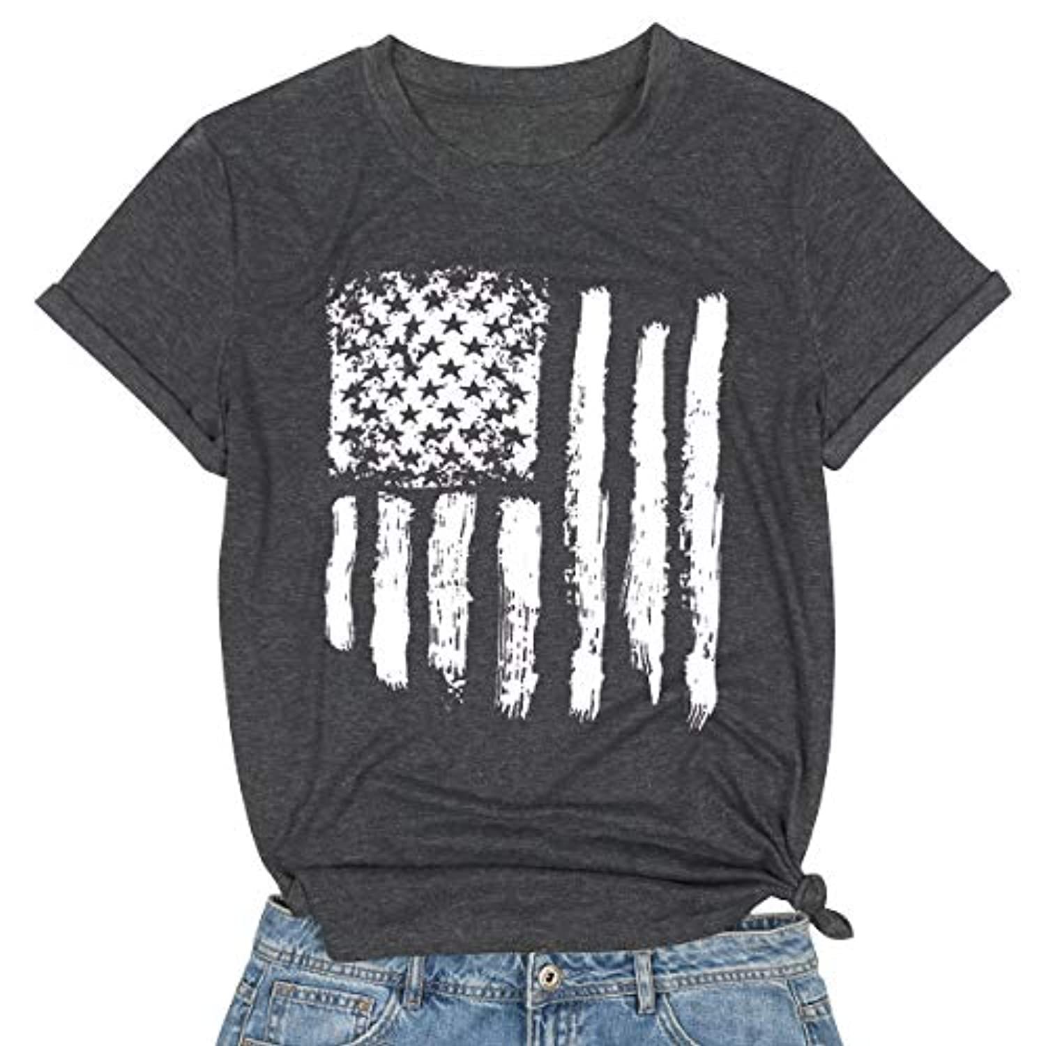 アメカジ 星条旗ヴィンテージプリント半袖Tシャツ