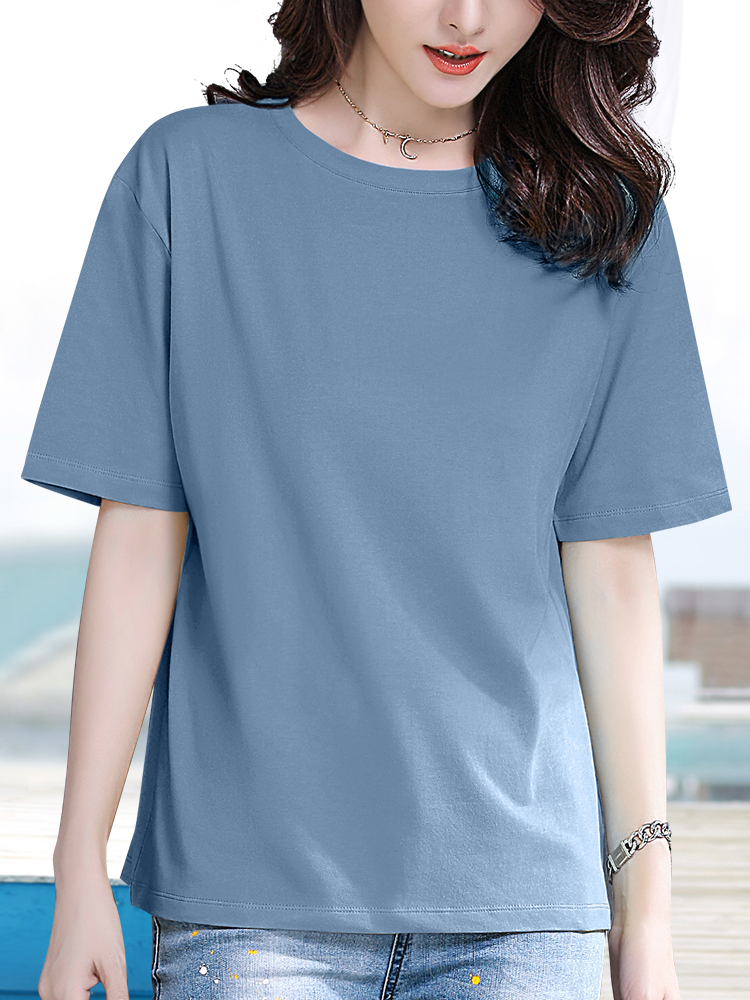 青tシャツで爽やかさが際立つ！夏のレディースコーデが決まるおすすめアイテム5選
