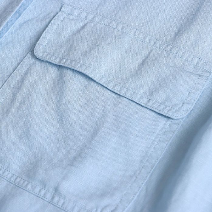 青ファッション 爽やか夏のリラックスセットアップ