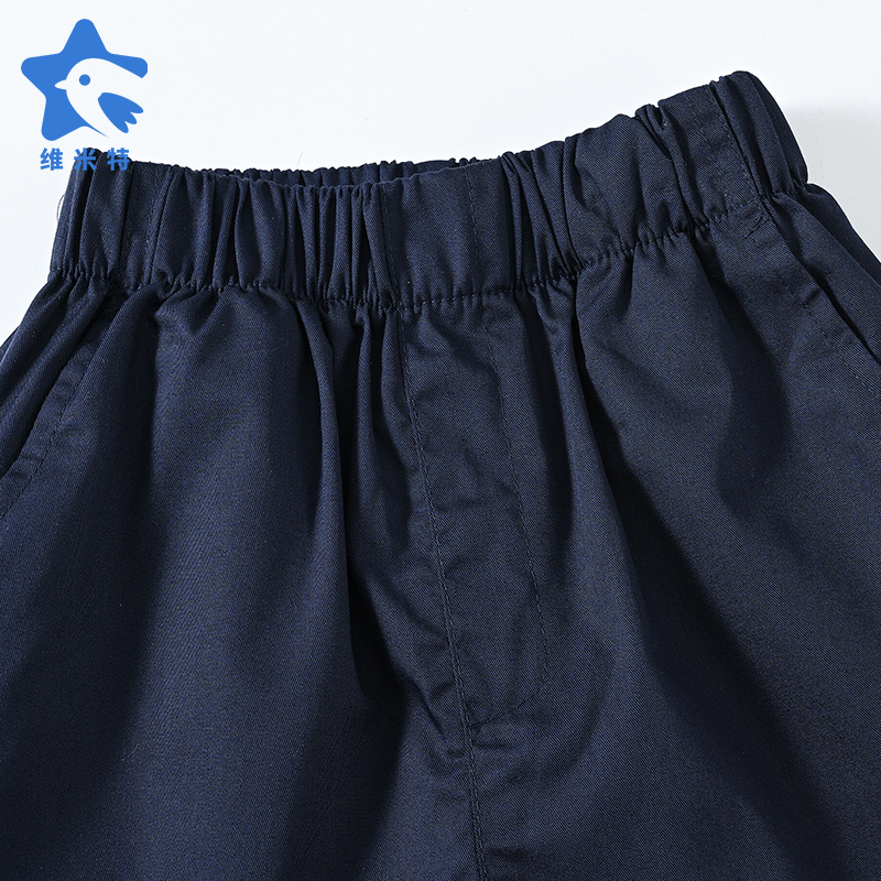 青ファッション 青ファッション 快適ウエストゴムショートパンツ
