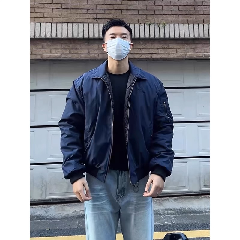 青ファッション アーバンフライトジャケット
